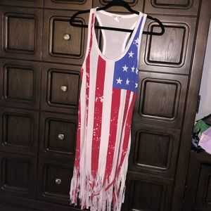 Venus American Flag Swim Coverup